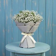 Букет цветов из:  Гипсофила в Клементьево