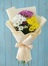 Букет цветов из:  Хризантемы #REPLACE_PRED# Клементьево