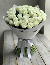 Букет 35 Белых роз в Клементьево