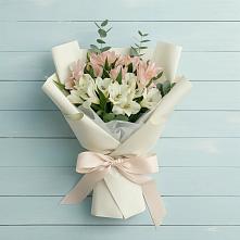 Букет цветов из:  Альстромерии в Клементьево
