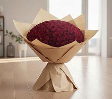 Букет 101 Красная роза в Клементьево