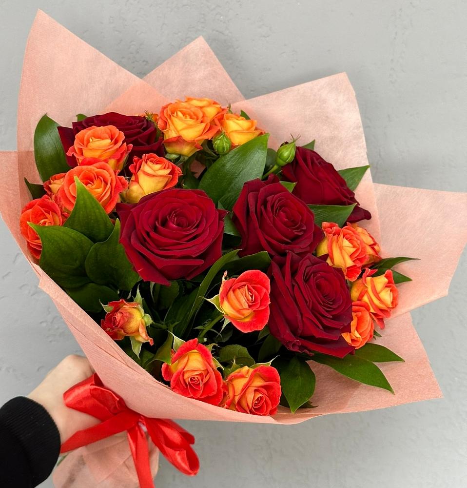 Букет Любовь и восторг в Клементьево