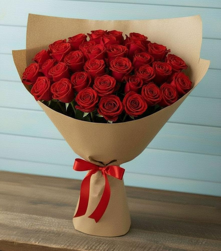 Букет Красные розы Милано в Клементьево
