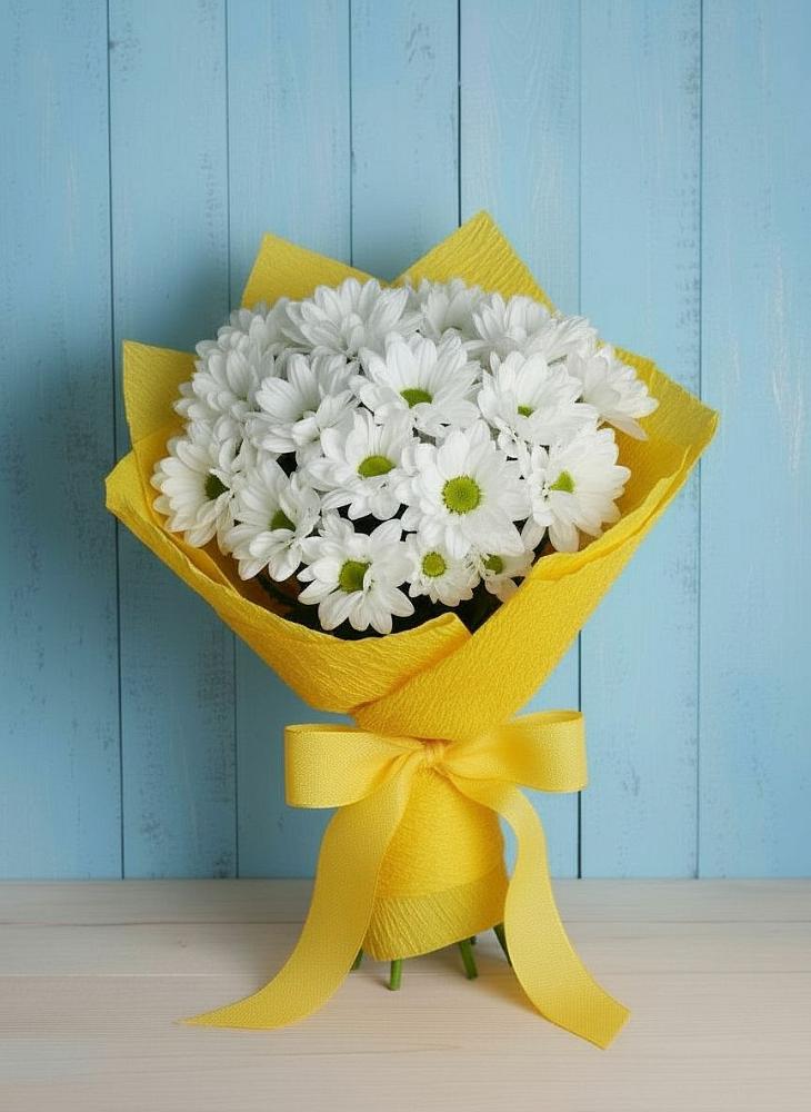 Букет цветов из: Хризантемы в Клементьево