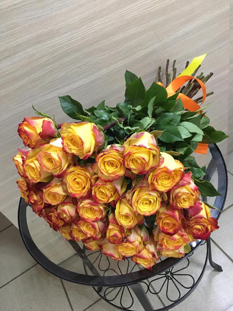 Букет Желтые розы в Клементьево