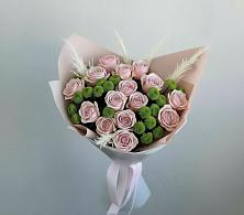 Букет цветов из:  Розы и Хризантемы в Клементьево