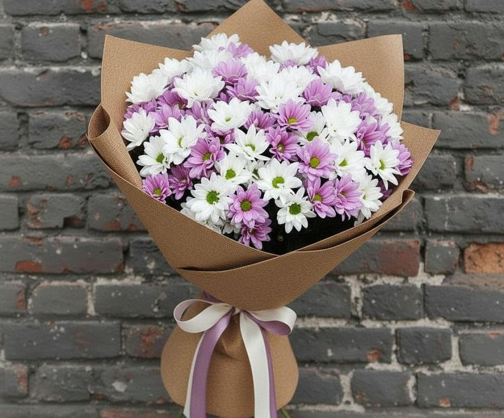 Букет цветов из: Хризантемы в Клементьево