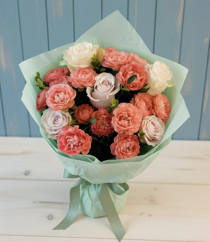 Букет цветов из: Розы в Клементьево