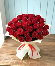 Букет 29 Красных роз в Клементьево