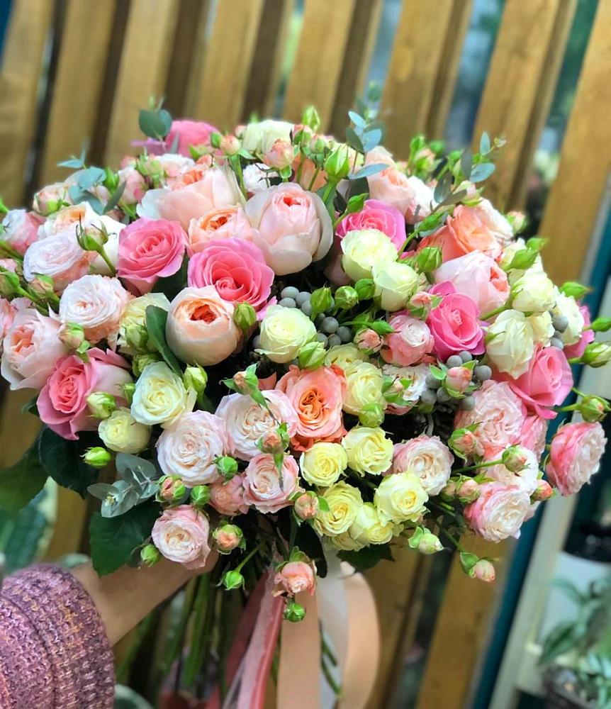 Букет цветов из: Розы в Клементьево