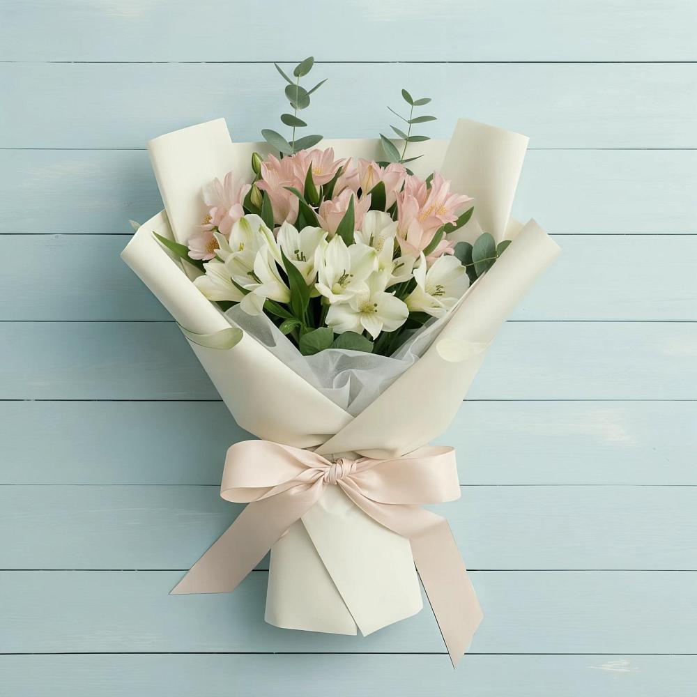 Букет цветов из: Альстромерии в Клементьево