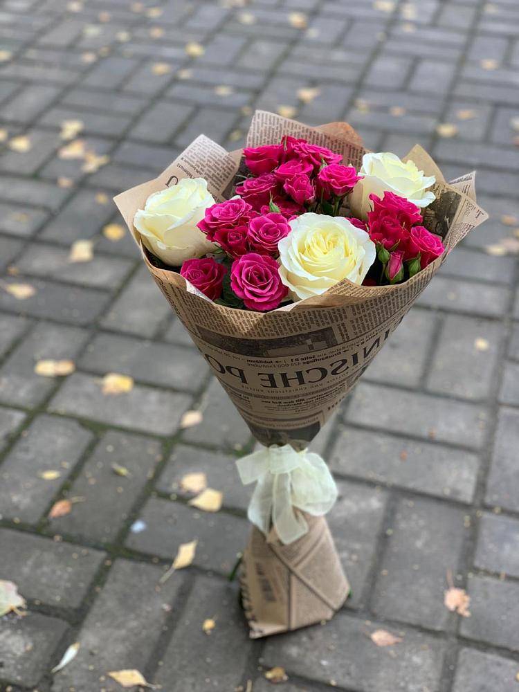 Букет цветов из: Розы в Клементьево