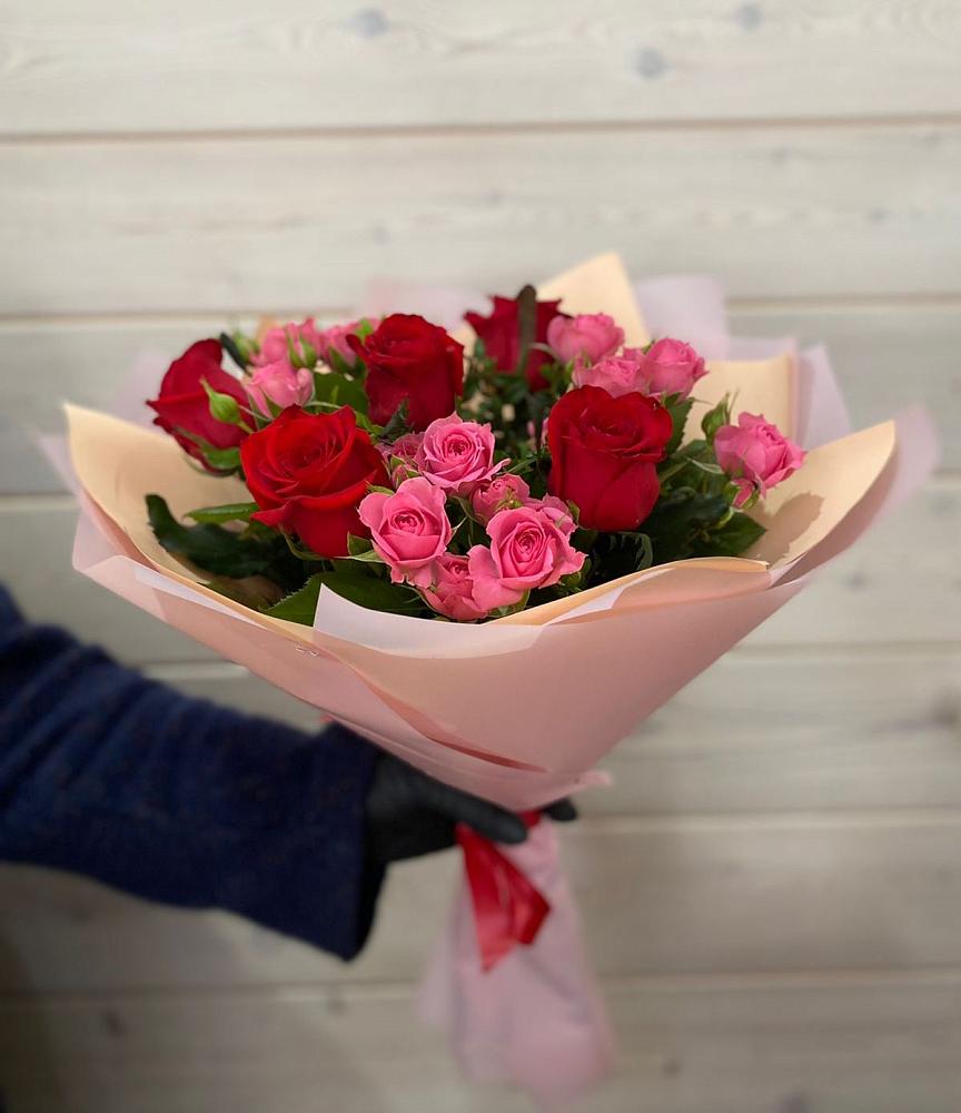 Букет цветов из: Розы в Клементьево