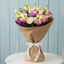Букет цветов из:  Лизиантусы в Клементьево